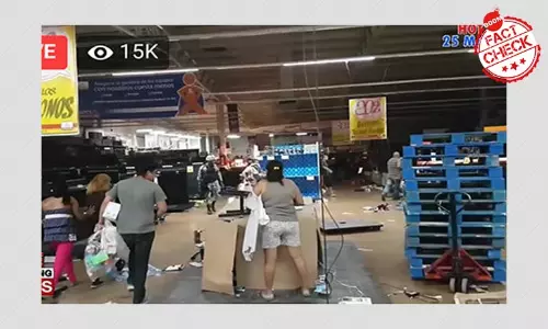 ရှော့ပင်းစင်တာထဲဝင်လုယက်ကြတဲ့ Live Video က သတင်းအဟောင်းဖြစ်ပါတယ်