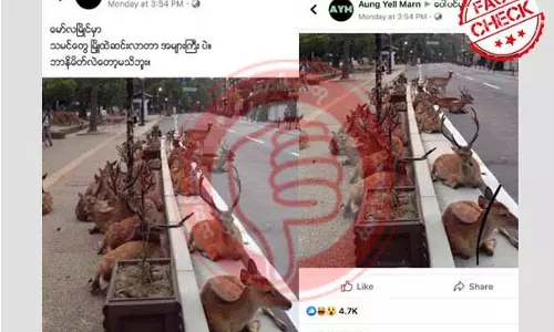 နောက်ပြောင်ဖြန့်ဝေရာက စတင်ခဲ့တဲ့သတင်းအမှား နောက်ပြောင်ဖြန့်ဝေရာက စတင်ခဲ့တဲ့သတင်းအမှား