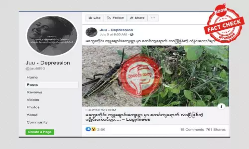 ကျိူင်းကောင်တွေ မြန်မာနိုင်ငံကိုမရောက်သေးပါဘူး