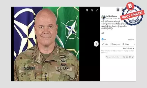 နေတိုးအကြီးအကဲ Roger Cloutier ကို ရုရှားဖမ်းဆီးတယ်ဆိုတဲ့ သတင်းအမှား