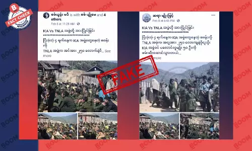 ဂျာယန်ပြည်သူ့စစ်က တအာန်းပလောင်လူမျိုးတွေကို ဖမ်းဆီးထားတဲ့ ဖြစ်စဉ်ကို KIA က ပြုလုပ်တယ်လို့ သတင်းအမှားဖြန့်