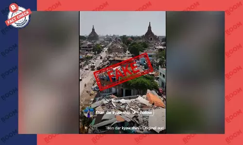 AI နဲ့ ဖန်တီးထားတဲ့ မန္တလေးမြို့ အပျက်အဆီး Video အတု AI နဲ့ ဖန်တီးထားတဲ့ မန္တလေးမြို့ အပျက်အဆီး Video အတု